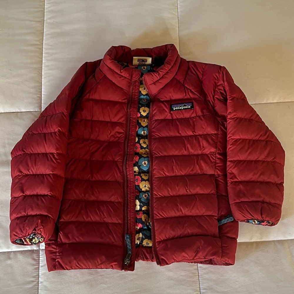 Patagonia girls jacket.  Size 4T very good condition.